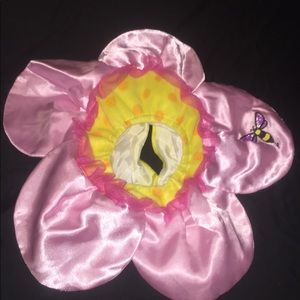 Cute flower costume infant face hat
